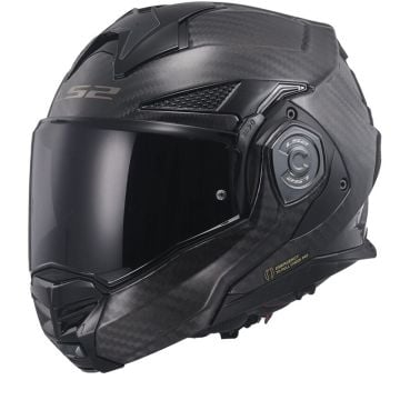 LS2 FF901 Advant X Solid Carbon Modular Helmet With LS2-4X UCS-06