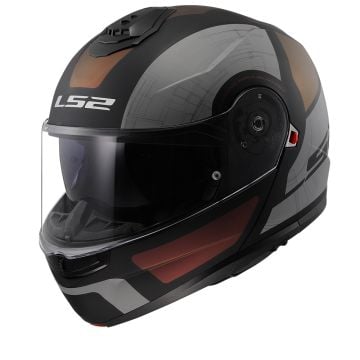 LS2 FF908 Strobe II Orion Matt Black Purple Blue 06 Modular Helmet