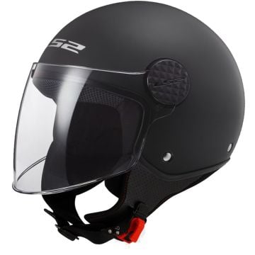LS2 OF558 Sphere II Solid Matt Black Jet Helmet