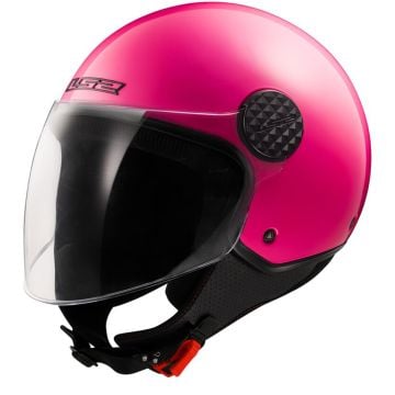LS2 OF558 Sphere Lux II Solid Fluo Pink Jet Helmet