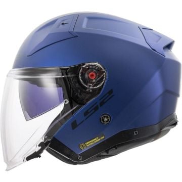 LS2 OF603 Infinity II Solid Navy Blue 06 Jet Helmet