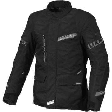 Macna Aspire WP Black Waterproof Textile Jacket