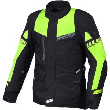 Macna Aspire WP Black Yellow Waterproof Textile Jacket