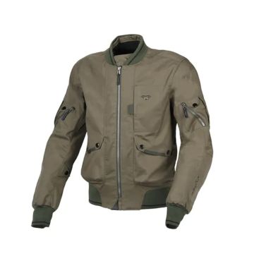 Macna Bastic Textile Summer Jacket Dark Green   