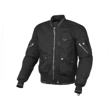 Macna Bastic Textile Summer Flat Jacket Black    