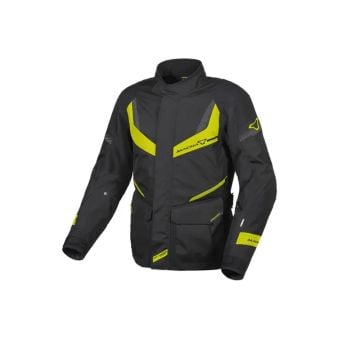 Macna Rancher Jacket Black Yellow   