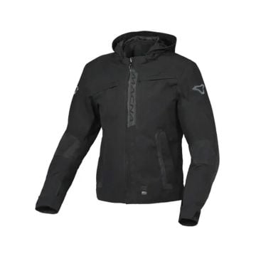 Macna Riggor Textile Waterproof Jacket Black    
