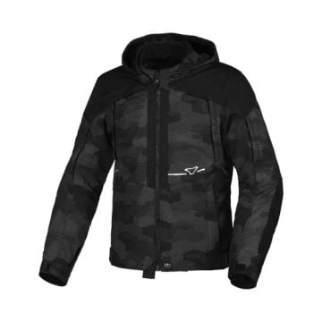 Macna Territor Jacket Black Gray   
