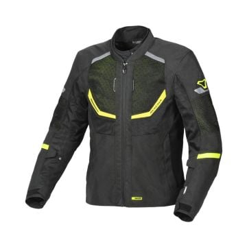 Macna Tondo Textile Summer Jacket Black Yellow   