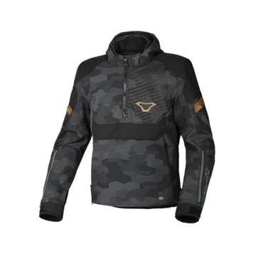 Macna Traffiq Textile Waterproof Jacket Black Gray   