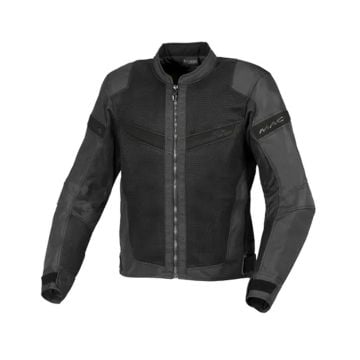 Macna Velotura Textile Summer Jacket Black    