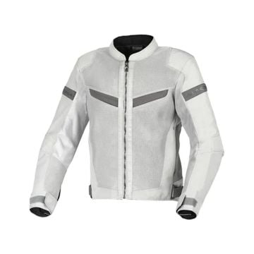 Macna Velotura Textile Summer Jacket Light Gray   