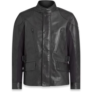 Belstaff Maelstrom Black Leather Jacket
