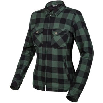 SECA Marshal II Ladies Green Motorcycle Shirt