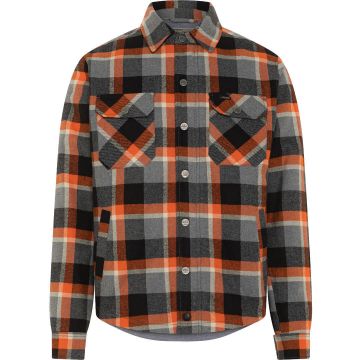 ROKKER Memphis Orange Grey Motorcycle Riding Shirt