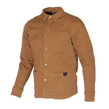 Merlin Carter D3O Ghost Light Brown Motorcycle Riding Shirt