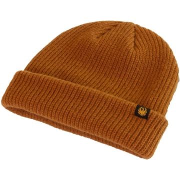Merlin Moseley Orange Merino Beanie