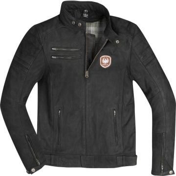 Merlin Alton Black Leather Motorcycle Jacket