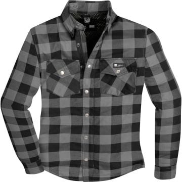 Merlin Axe Black Grey Motorcycle Riding Shirt