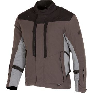 Merlin Borderlands D3O Grey Textile Motorcycle Jacket