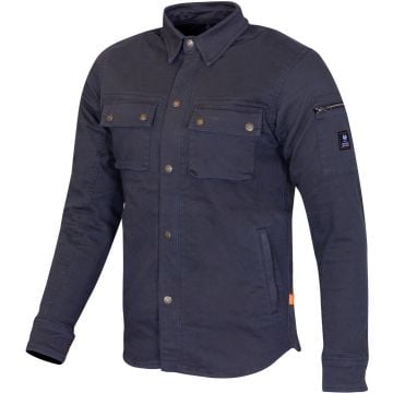 Merlin Brody D3O Dark Blue Single Layer Motorcycle Riding Shirt