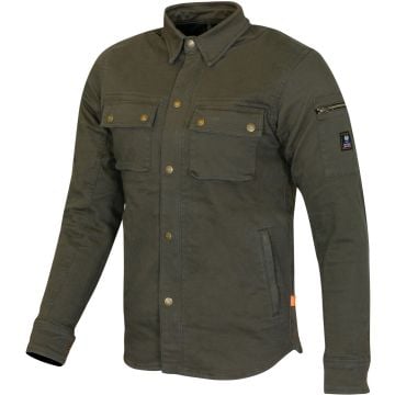Merlin Brody D3O Khaki Single Layer Motorcycle Riding Shirt