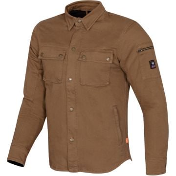 Merlin Brody D3O Light Brown Single Layer Motorcycle Riding Shirt