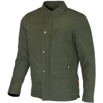 Merlin Broughton Organic D3O Green Motorcycle Riding Shirt