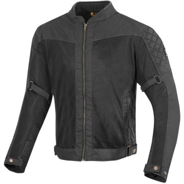 Merlin Chigwell Lite Black Waxed Motorcycle Jacket