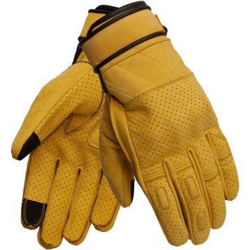 Merlin Clanstone D3O Heritage Yellow Motorcycle Gloves