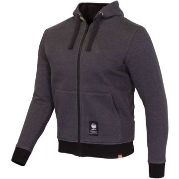 Merlin Cody Built With Kevlar® Grey Zip Hoodie