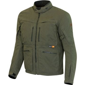 Merlin Drifter D3O Explorer Green Textile Motorcycle Jacket