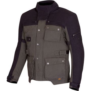 Merlin Mahala D3O Explorer Black Olive Textile Motorcycle Jacket