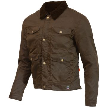 Merlin Millington D3O Olive Waxed Motorcycle Jacket