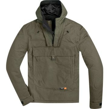 Merlin Outlaw D3O Explorer Green Motorcycle Pull Over Jacket