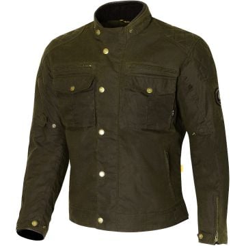 Merlin Perton II Olive Textile Motorcycle Jacket