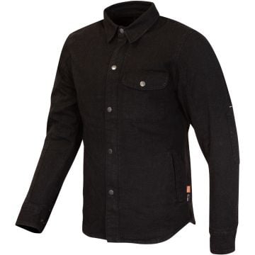 Merlin Porta D30 Canvas Black Single Layer Motorcycle Riding Shirt