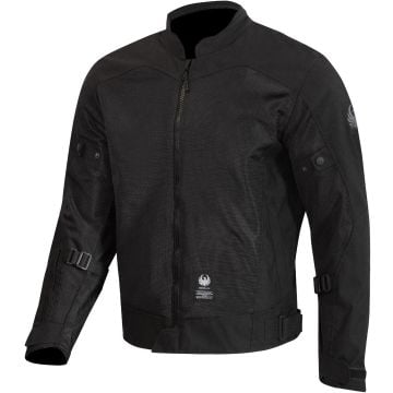 Merlin Prospect Air Mesh Black Textile Motorcycle Jacket
