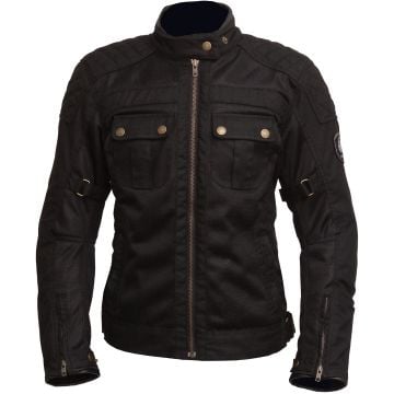 Merlin Shenstone Air Ladies Black Textile Motorcycle Jacket