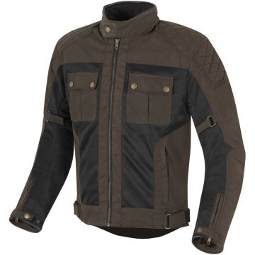 Merlin Shenstone Brown Waxed Motorcycle Jacket