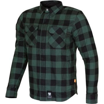 Merlin Sherbrook D30 Black Green Single Layer Motorcycle Riding Shirt