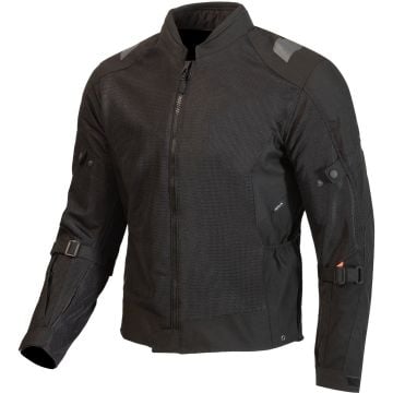 Merlin Taos Air Mesh Stretch Black Textile Motorcycle Jacket