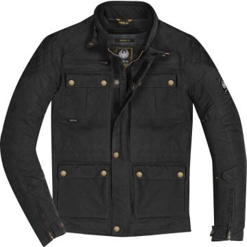 Merlin Yoxall II Black Waxed Motorcycle Jacket