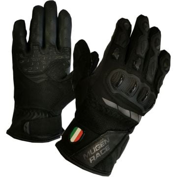 MUGENRACE Mia Short Black Gloves