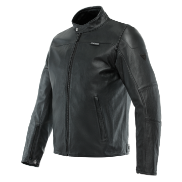 Dainese Mike 3 Leather Jacket Black    