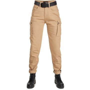Pando Moto Mila Cargo Ladies Black Motorcycle Jeans
