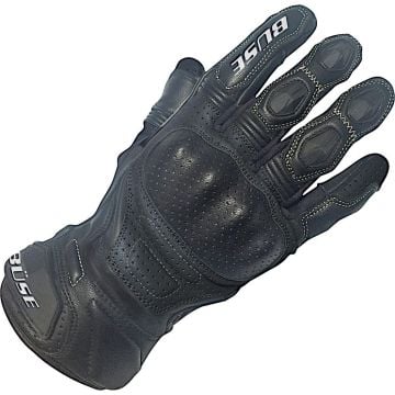 Büse Miles Schwarz Perforierte Handschuhe