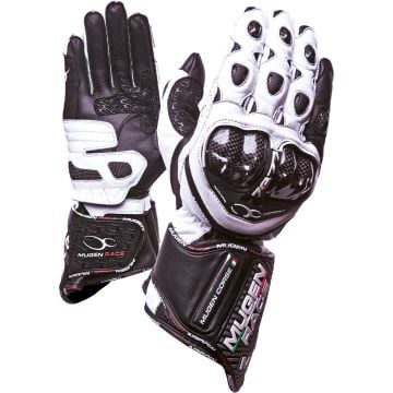 MUGENRACE Bornew Black White Gloves