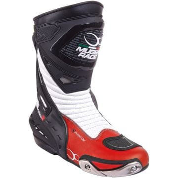 MUGENRACE Sphantom 2 Perforated Black White Red Boots