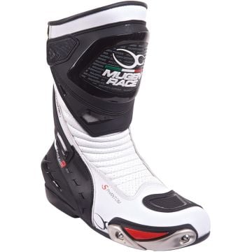 MUGENRACE Sphantom 2 Perforated White Black Boots